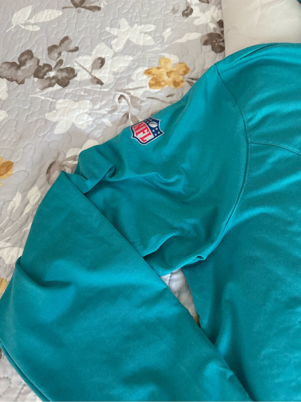 NFL Miami Dolphins Nike Dri-Fit Hoodie Size Medium & New Era 9Forty Snapback Cap - Picture 13 of 14